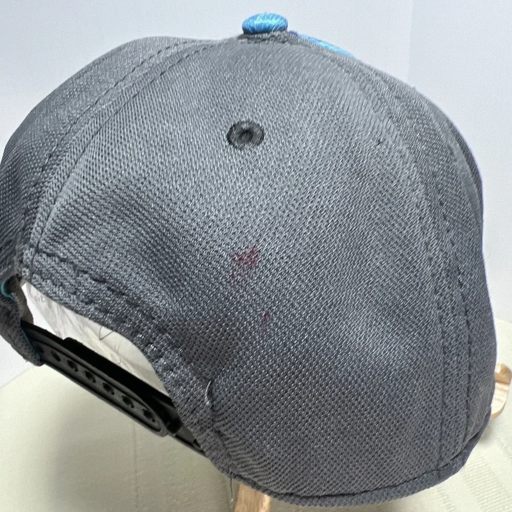Sonic The Hedgehog Hat YOUTH Cap Blue SEGA BOOM Watercolor All Over Dye Snapback